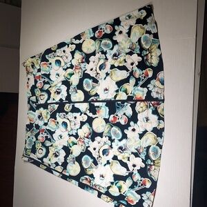 Frank Walder flared Fruity skirt-Multicolor US Size 20